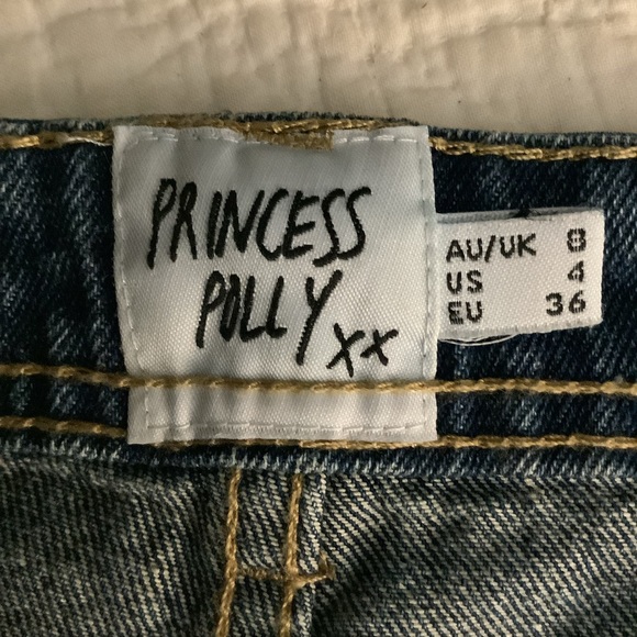 Denim Mini Skirt - PRINCESS POLLY 4 - Picture 4 of 5